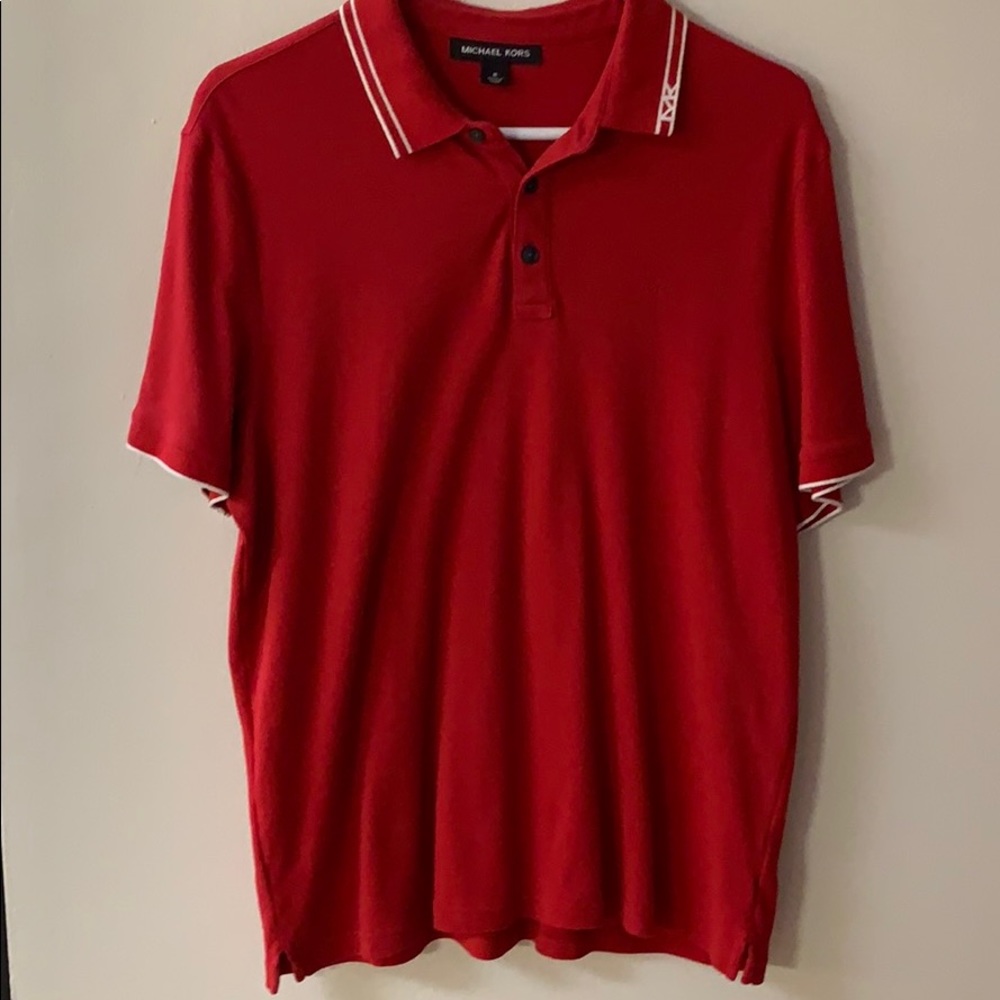 Men’s medium MK red polo T-Shitt